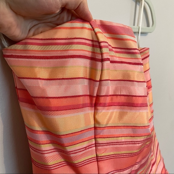 Orange and pink prom dress - Picture 5 of 7